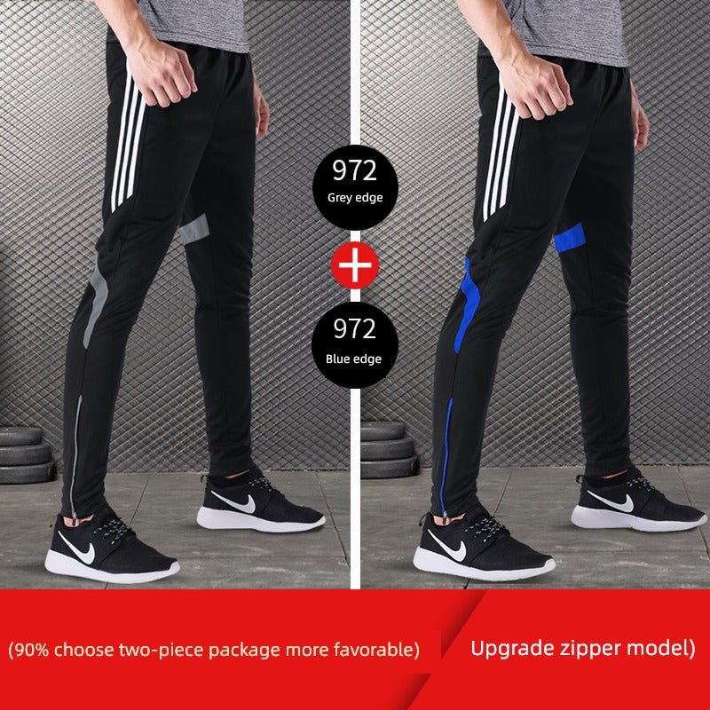 Men's Quick-Dry Spring Summer Workout Football Sports Pants - Yallafit