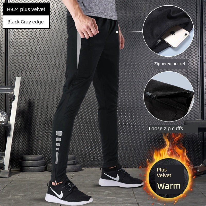 Men's Quick-Dry Spring Summer Workout Football Sports Pants - Yallafit