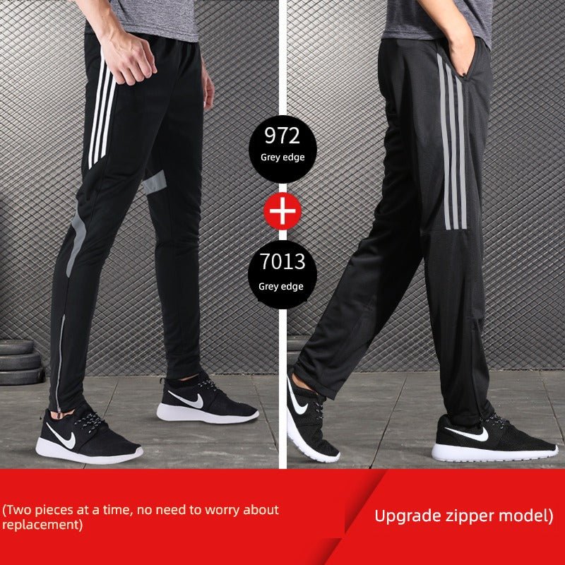 Men's Quick-Dry Spring Summer Workout Football Sports Pants - Yallafit