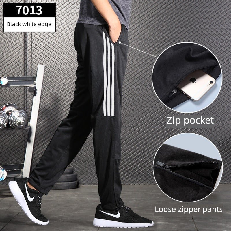 Men's Quick-Dry Spring Summer Workout Football Sports Pants - Yallafit