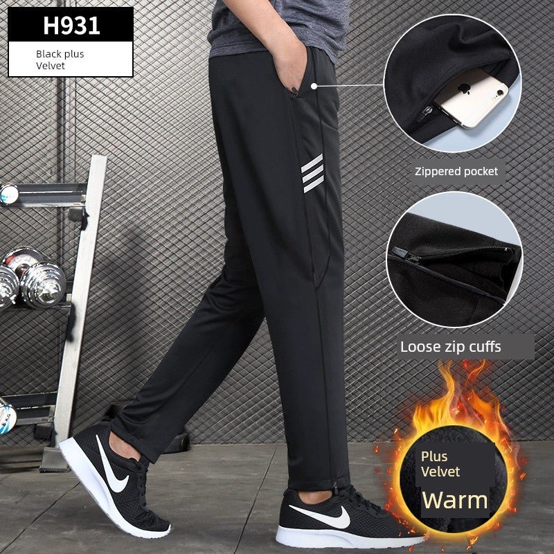 Men's Quick-Dry Spring Summer Workout Football Sports Pants - Yallafit