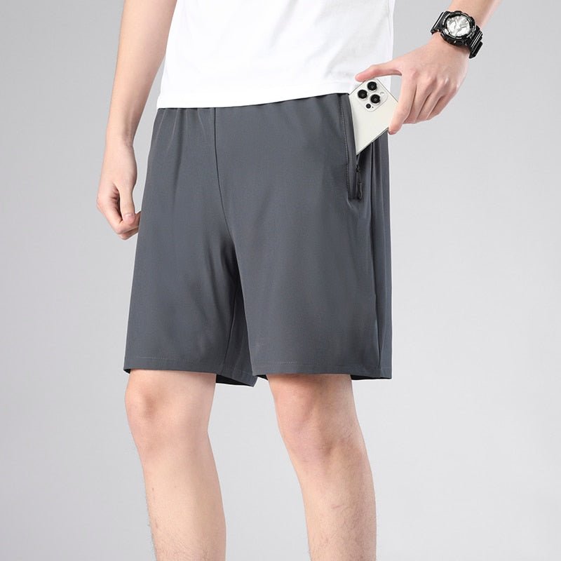 Mens Shorts Summer Casual Bermuda Beach Shorts Men Gyms Sporting Bodybuiding Short Pants Slim Fit Shorts Fitness Clothing C295 - Yallafit 0