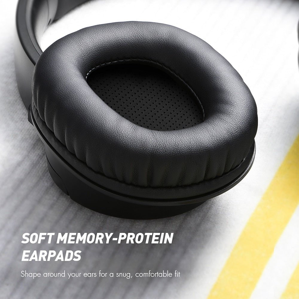 Mpow H7 Wireless/Wired Headphones Bluetooth Headset with Microphone For Tablet TV PC Mobile phones With Soft Protein Earpads - Yallafit