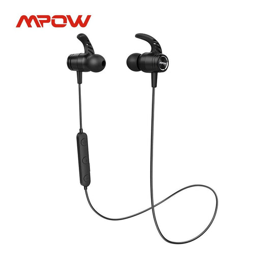 Mpow S10 Pro Bluetooth 5.0 Earphones Wireless Sport Earbuds with Mic IPX7 Waterproof Magnetic 14H Playtime for Running Gym Work - Yallafit 0