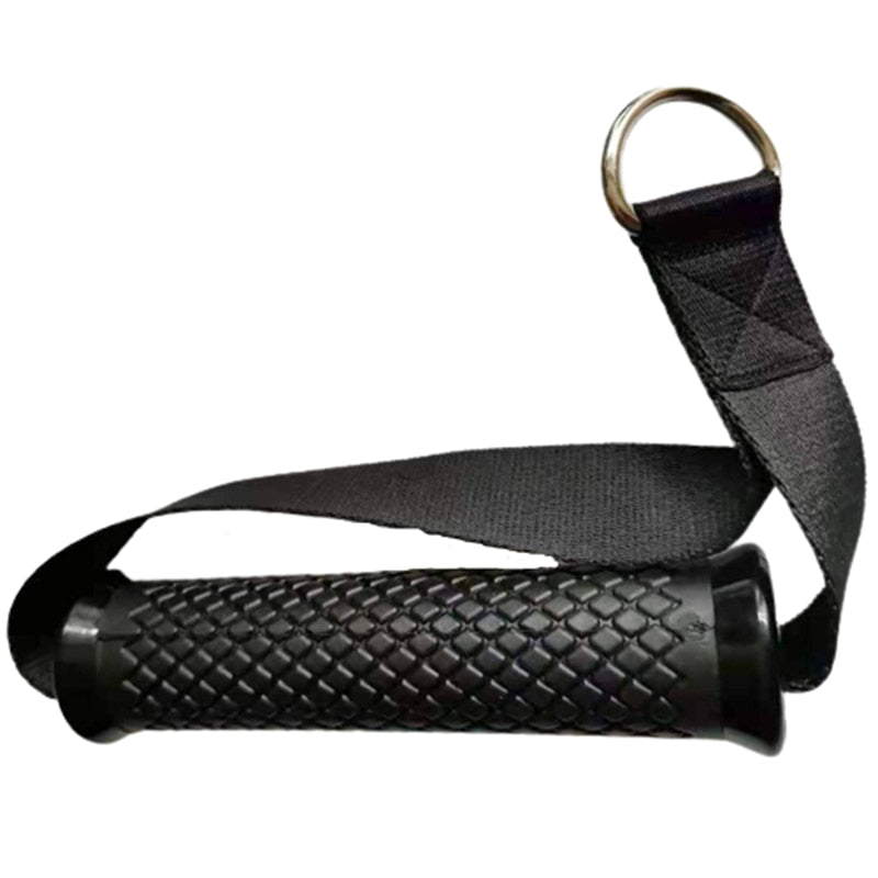 Multifunction Gym Resistance Bands Handles Anti-slip Grip Strong Nylon Webbing Fitness Grip Puller Handle Gantry Accessories - Yallafit 0