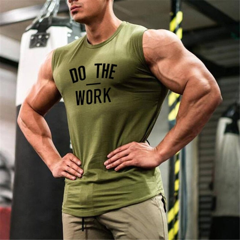 Muscleguy Brand Gyms Clothing Workout Sleeveless Shirt Tank Top Men Bodybuilding Fitness Mens Sportwear Muscle Vests Men Tanktop - Yallafit 0