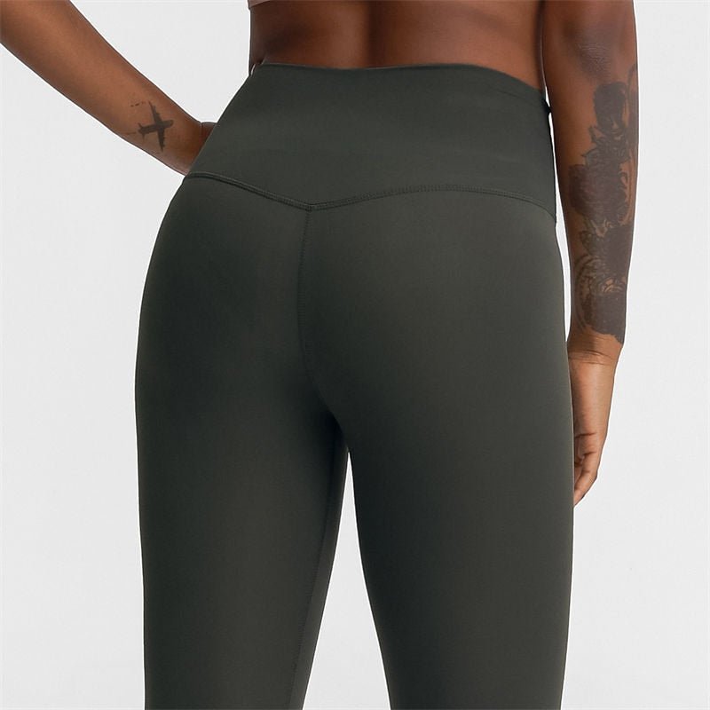 Nepoagym 7/8 EXPLORING Naked Feel Women Yoga Leggings Brushed Fabric Booty Yoga Pants Workout Tights for Sports Fitness - Yallafit 0