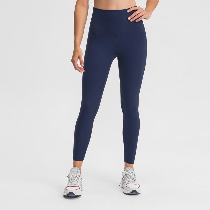 Nepoagym 7/8 EXPLORING Naked Feel Women Yoga Leggings Brushed Fabric Booty Yoga Pants Workout Tights for Sports Fitness - Yallafit 0