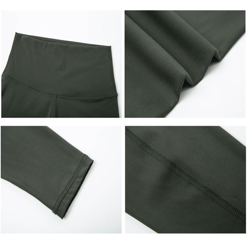 Nepoagym 7/8 EXPLORING Naked Feel Women Yoga Leggings Brushed Fabric Booty Yoga Pants Workout Tights for Sports Fitness - Yallafit 0