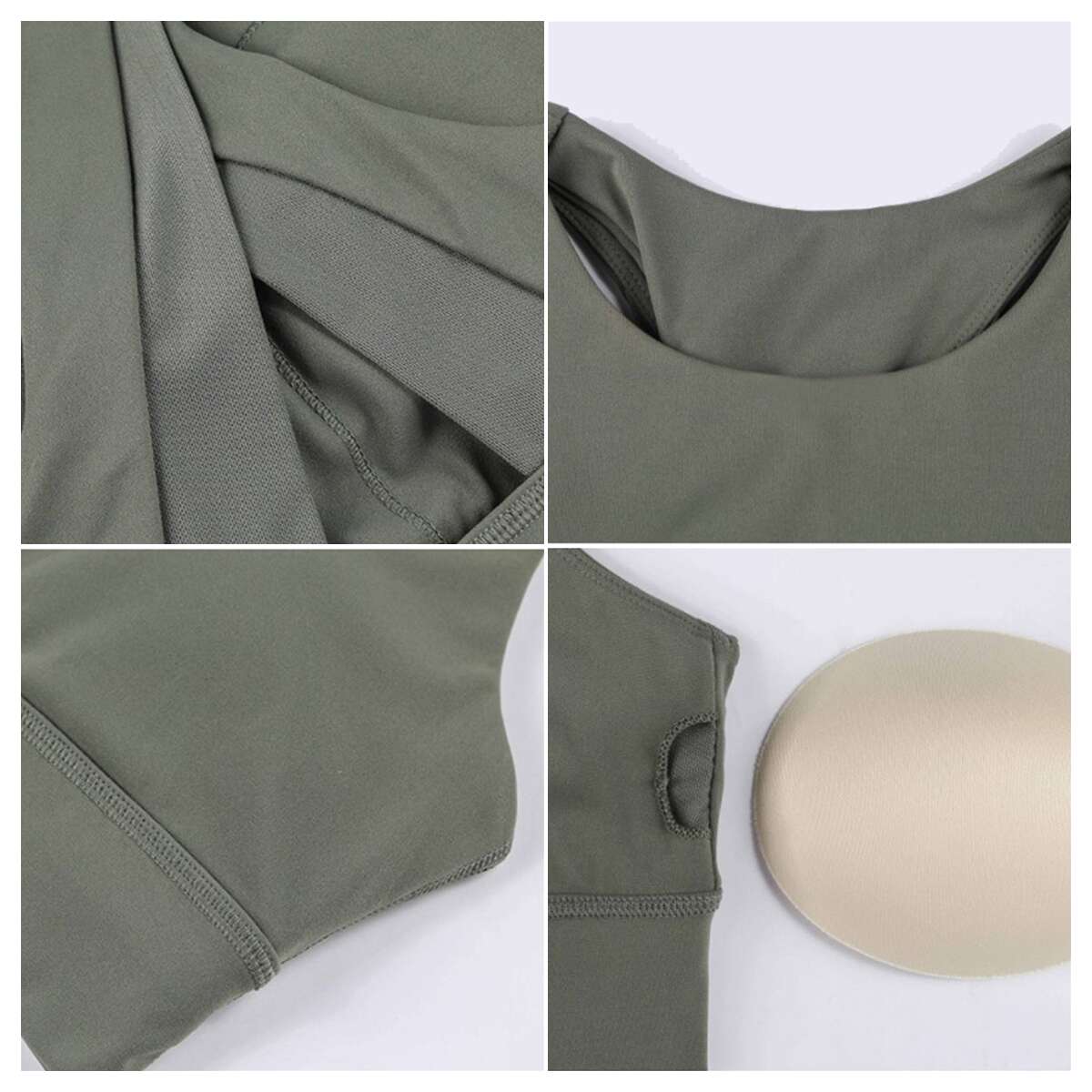 Nepoagym LUCKY XS To XL Size Women Push Up Sports Bra High Impact Fitness Bra Super Soft Crop Top Bra Women Fitness Bra - Yallafit 0