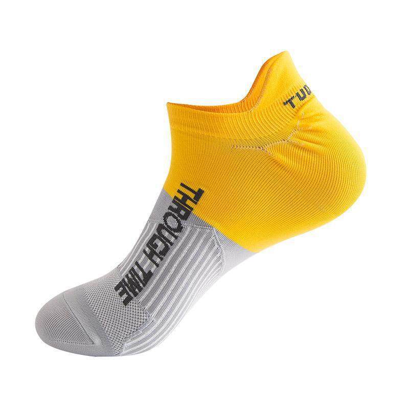 New Basketball Running Protection Ankle Cushioning Shock Breathable High Performance Cotton Sports Men's Socks - Yallafit 0
