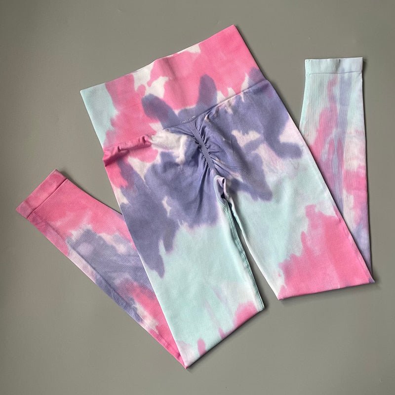 NEW Dyeing Seamless yoga set Women gym fitness clothing sportswear sports bra high waist gym leggings sports suits yoga suits - Yallafit 0