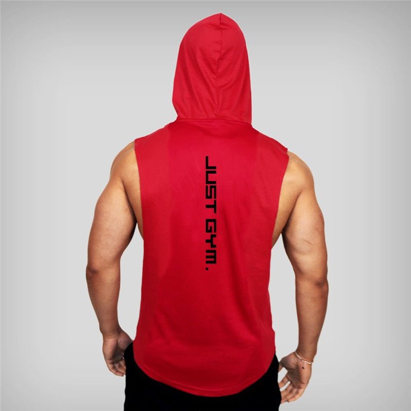 New Fashion Cotton Sleeveless Shirts Gym Hoodies Tank Top Men Fitness Shirt Bodybuilding Singlet Workout Vest Men - Yallafit 0
