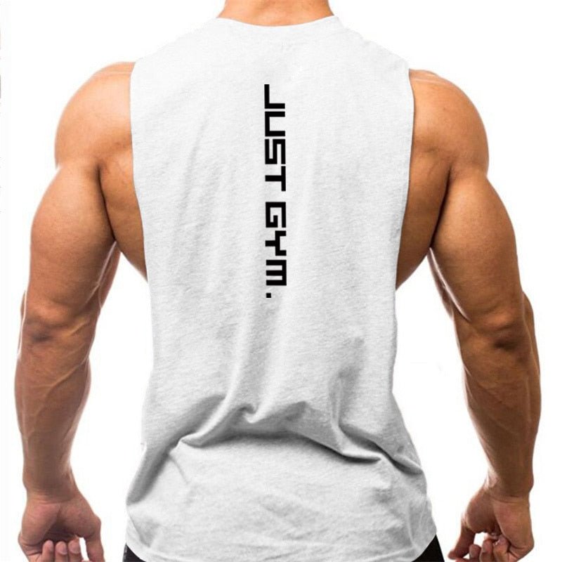New Fashion Cotton Sleeveless Shirts Gym Hoodies Tank Top Men Fitness Shirt Bodybuilding Singlet Workout Vest Men - Yallafit 0