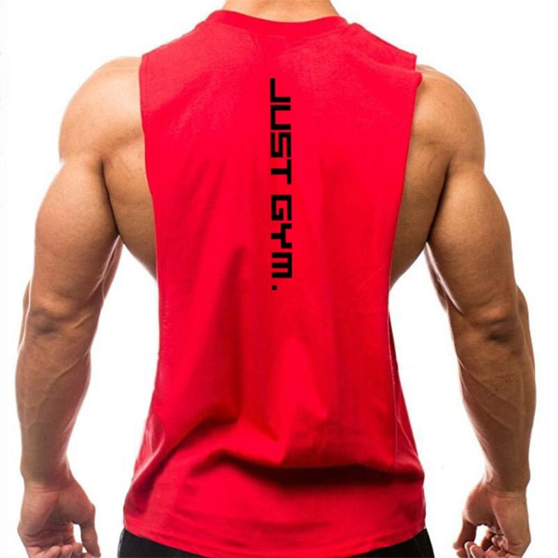 New Fashion Cotton Sleeveless Shirts Gym Hoodies Tank Top Men Fitness Shirt Bodybuilding Singlet Workout Vest Men - Yallafit 0