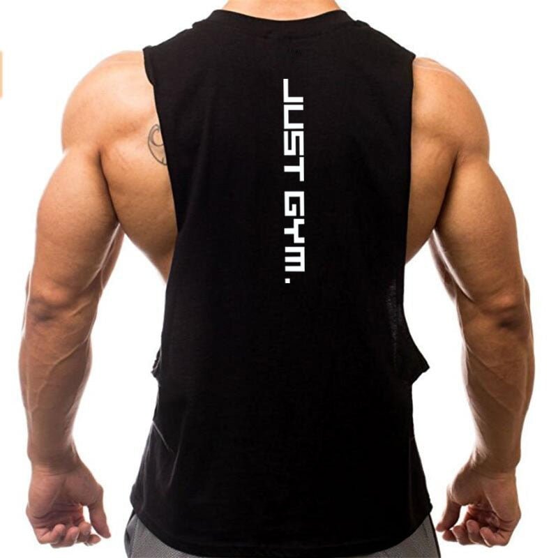 New Fashion Cotton Sleeveless Shirts Gym Hoodies Tank Top Men Fitness Shirt Bodybuilding Singlet Workout Vest Men - Yallafit 0