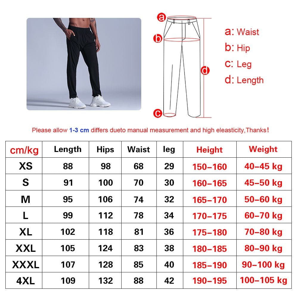 New Golf Trousers Quick Drying Ultra Thin Polyester Elastic Slim Pants Youth Men City Walking Soft Leisure Sports Wear Big Size - Yallafit 0