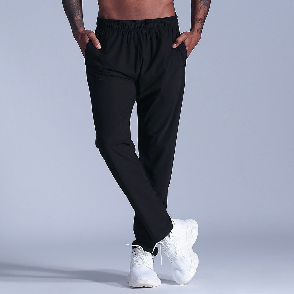 New Golf Trousers Quick Drying Ultra Thin Polyester Elastic Slim Pants Youth Men City Walking Soft Leisure Sports Wear Big Size - Yallafit 0