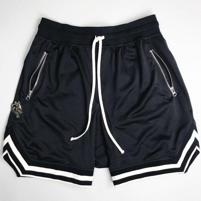New Men's Casual Shorts Hip Hop Streetwear Male Gyms Fitness Short Pants Joggers Sportswear Bottoms Bodybuilding Homme Shorts - Yallafit 0