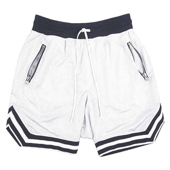 New Men's Casual Shorts Hip Hop Streetwear Male Gyms Fitness Short Pants Joggers Sportswear Bottoms Bodybuilding Homme Shorts - Yallafit 0