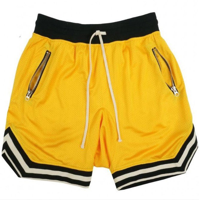 New Men's Casual Shorts Hip Hop Streetwear Male Gyms Fitness Short Pants Joggers Sportswear Bottoms Bodybuilding Homme Shorts - Yallafit 0