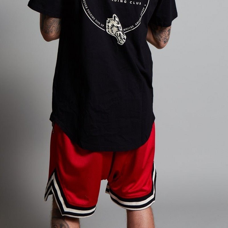 New Men's Casual Shorts Hip Hop Streetwear Male Gyms Fitness Short Pants Joggers Sportswear Bottoms Bodybuilding Homme Shorts - Yallafit 0