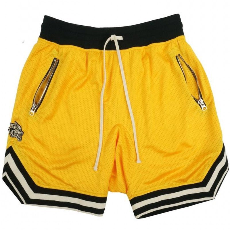 New Men's Casual Shorts Hip Hop Streetwear Male Gyms Fitness Short Pants Joggers Sportswear Bottoms Bodybuilding Homme Shorts - Yallafit 0