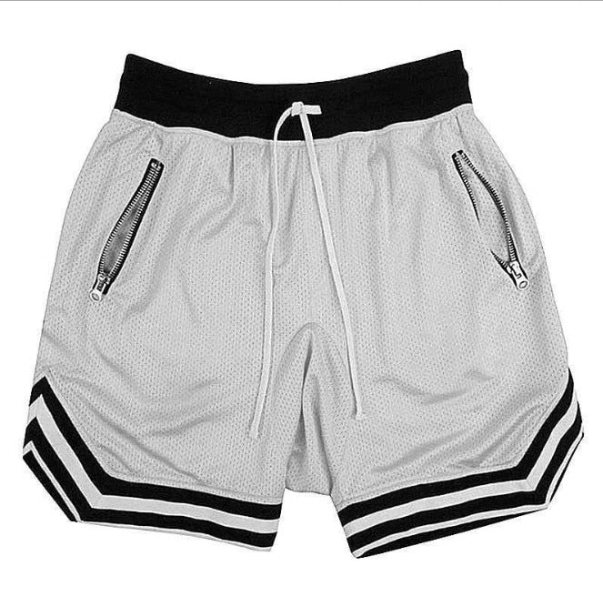New Men's Casual Shorts Hip Hop Streetwear Male Gyms Fitness Short Pants Joggers Sportswear Bottoms Bodybuilding Homme Shorts - Yallafit 0