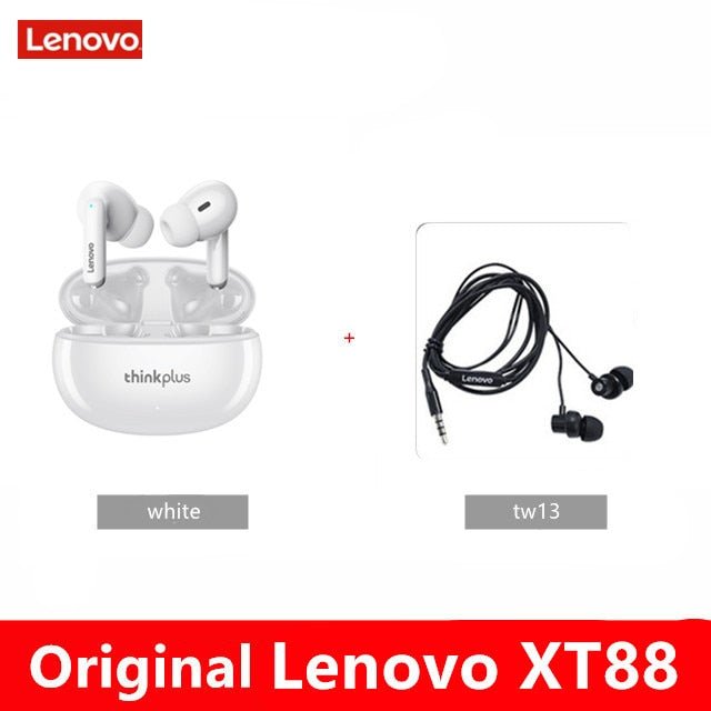 NEW Original Lenovo XT88 TWS Wireless Earphone Bluetooth 5.3 Dual Stereo Noise Reduction Bass Touch Control Long Standby headset - Yallafit 0