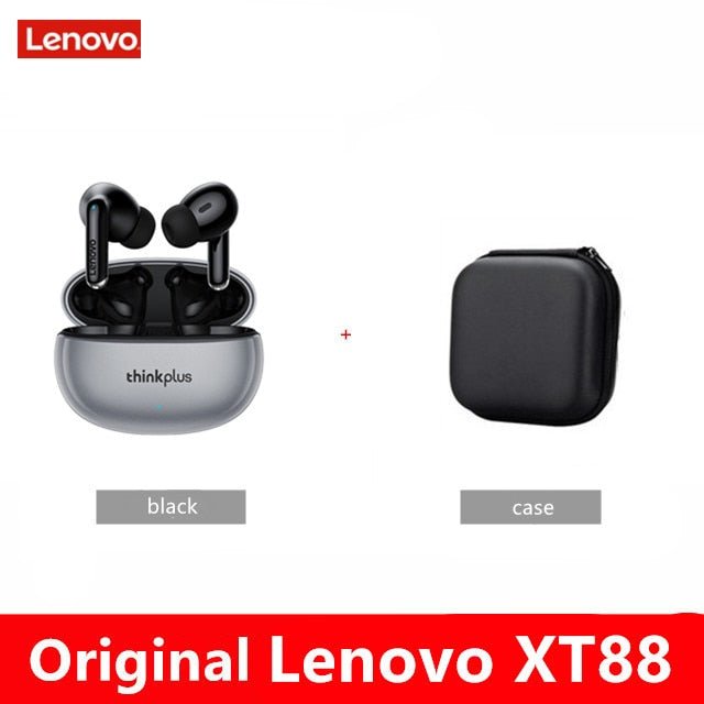 NEW Original Lenovo XT88 TWS Wireless Earphone Bluetooth 5.3 Dual Stereo Noise Reduction Bass Touch Control Long Standby headset - Yallafit 0