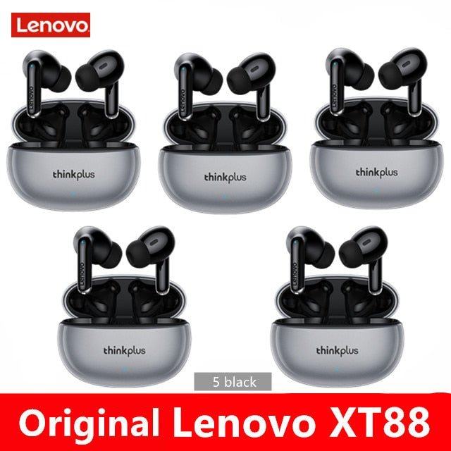 NEW Original Lenovo XT88 TWS Wireless Earphone Bluetooth 5.3 Dual Stereo Noise Reduction Bass Touch Control Long Standby headset - Yallafit 0