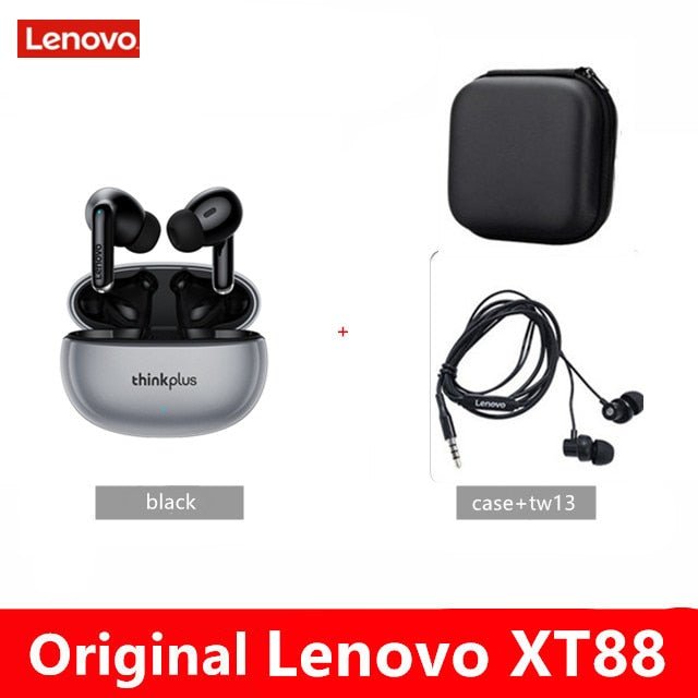 NEW Original Lenovo XT88 TWS Wireless Earphone Bluetooth 5.3 Dual Stereo Noise Reduction Bass Touch Control Long Standby headset - Yallafit 0