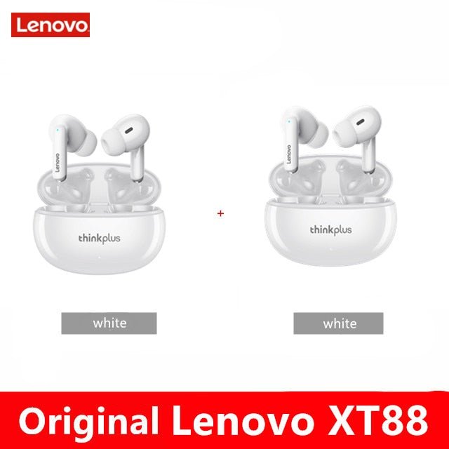 NEW Original Lenovo XT88 TWS Wireless Earphone Bluetooth 5.3 Dual Stereo Noise Reduction Bass Touch Control Long Standby headset - Yallafit 0