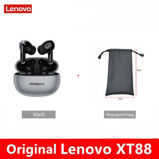 NEW Original Lenovo XT88 TWS Wireless Earphone Bluetooth 5.3 Dual Stereo Noise Reduction Bass Touch Control Long Standby headset - Yallafit 0