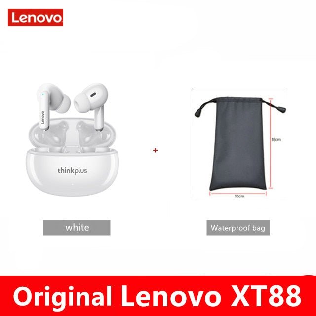 NEW Original Lenovo XT88 TWS Wireless Earphone Bluetooth 5.3 Dual Stereo Noise Reduction Bass Touch Control Long Standby headset - Yallafit 0