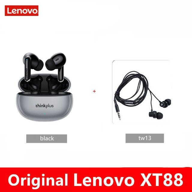 NEW Original Lenovo XT88 TWS Wireless Earphone Bluetooth 5.3 Dual Stereo Noise Reduction Bass Touch Control Long Standby headset - Yallafit 0