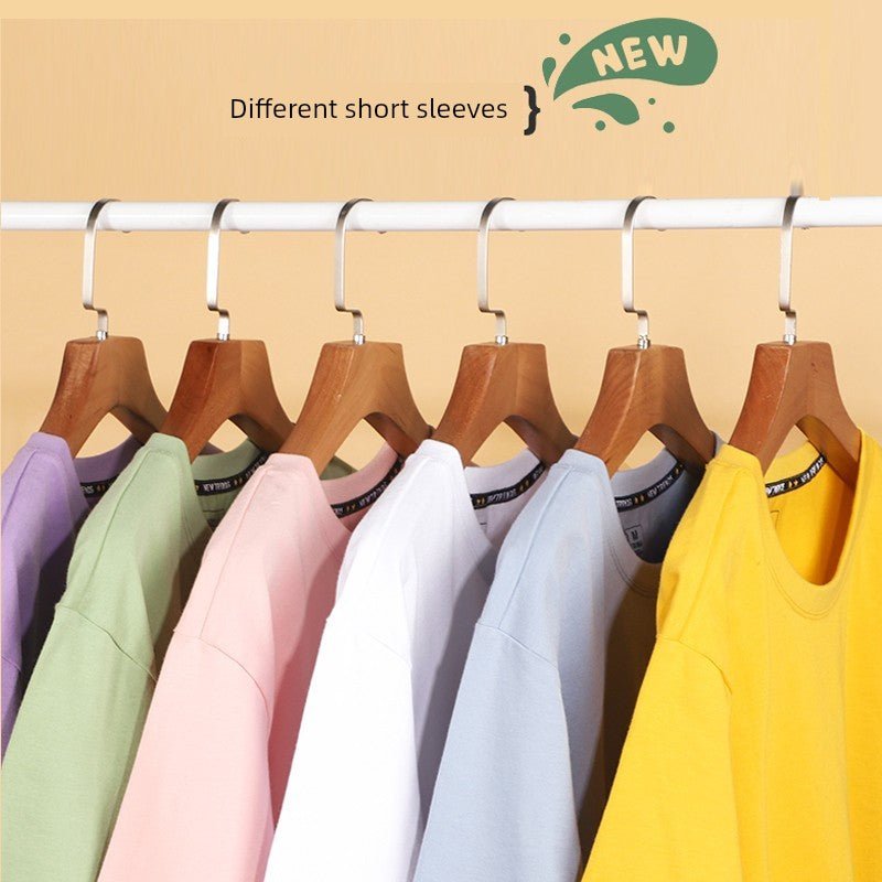 One Piece Nica Luffy Anime Co-Branded T-shirt Men Summer Pure Cotton Loose Japanese Style Two-Dimensional Ins Fashion Brand Short Sleeve - Yallafit