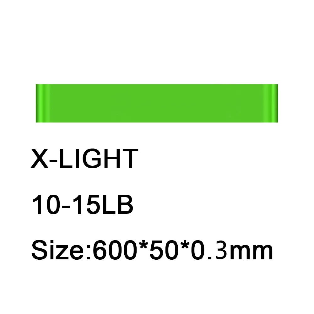 Portable Fitness Workout Equipment Rubber Resistance Bands Yoga Gym Elastic Gum Strength Pilates Crossfit Women Weight Sports - Yallafit