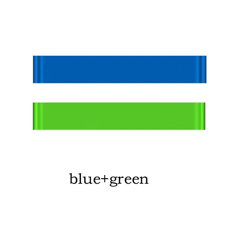 Portable Fitness Workout Equipment Rubber Resistance Bands Yoga Gym Elastic Gum Strength Pilates Crossfit Women Weight Sports - Yallafit