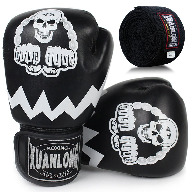 Professional Adult Boxing Glove Fighting Thai Boxing Sanda Sandbag Sandbag Boys Training Equipment Children Men Women Boxing Gloves - Yallafit
