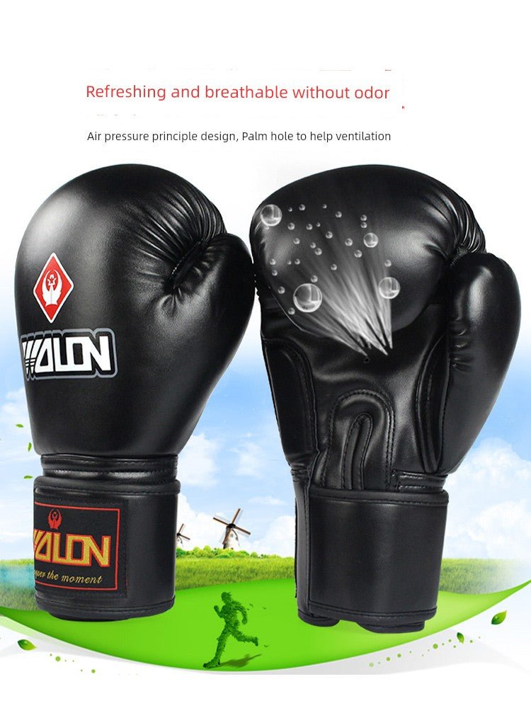 Professional Adult Boxing Glove Fighting Thai Boxing Sanda Sandbag Sandbag Boys Training Equipment Children Men Women Boxing Gloves - Yallafit