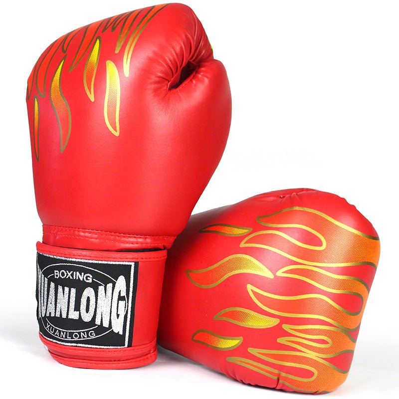 Professional Adult Boxing Glove Fighting Thai Boxing Sanda Sandbag Sandbag Boys Training Equipment Children Men Women Boxing Gloves - Yallafit