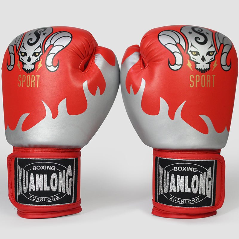 Professional Adult Boxing Glove Fighting Thai Boxing Sanda Sandbag Sandbag Boys Training Equipment Children Men Women Boxing Gloves - Yallafit