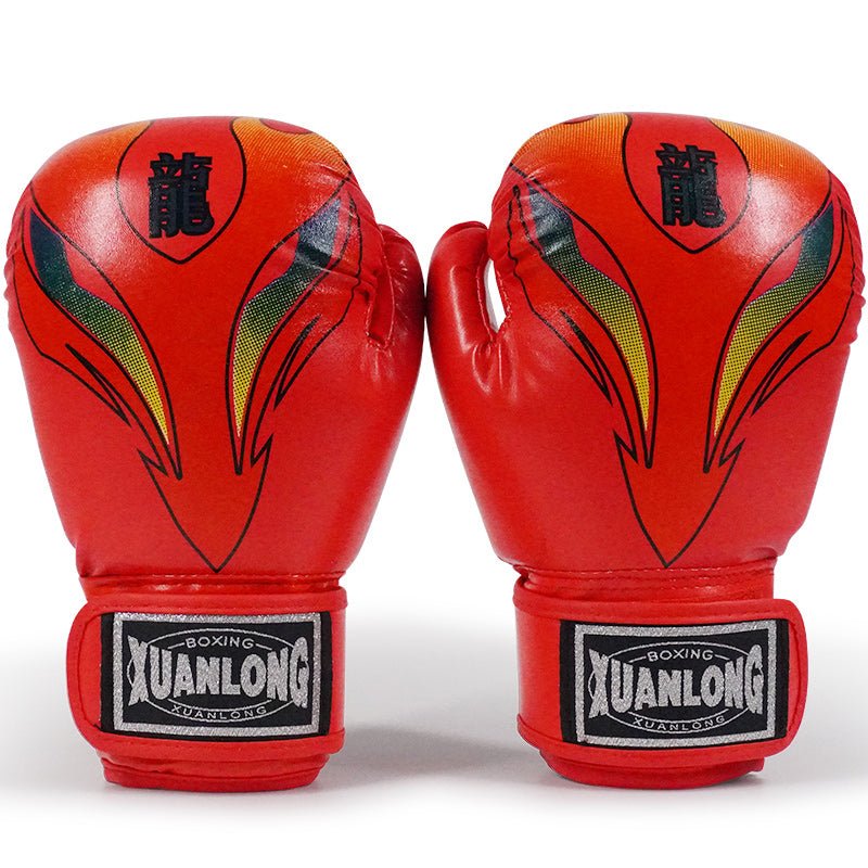 Professional Adult Boxing Glove Fighting Thai Boxing Sanda Sandbag Sandbag Boys Training Equipment Children Men Women Boxing Gloves - Yallafit
