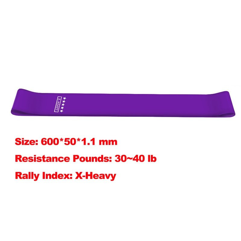 Resistance Bands Gym Equipment Elastic Fitness Bands 5-40lb Rubber Bands For Fitness Yoga Sport Pilates Booty Bands Home Gym - Yallafit 0