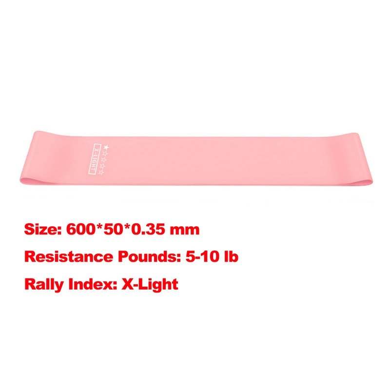 Resistance Bands Gym Equipment Elastic Fitness Bands 5-40lb Rubber Bands For Fitness Yoga Sport Pilates Booty Bands Home Gym - Yallafit 0