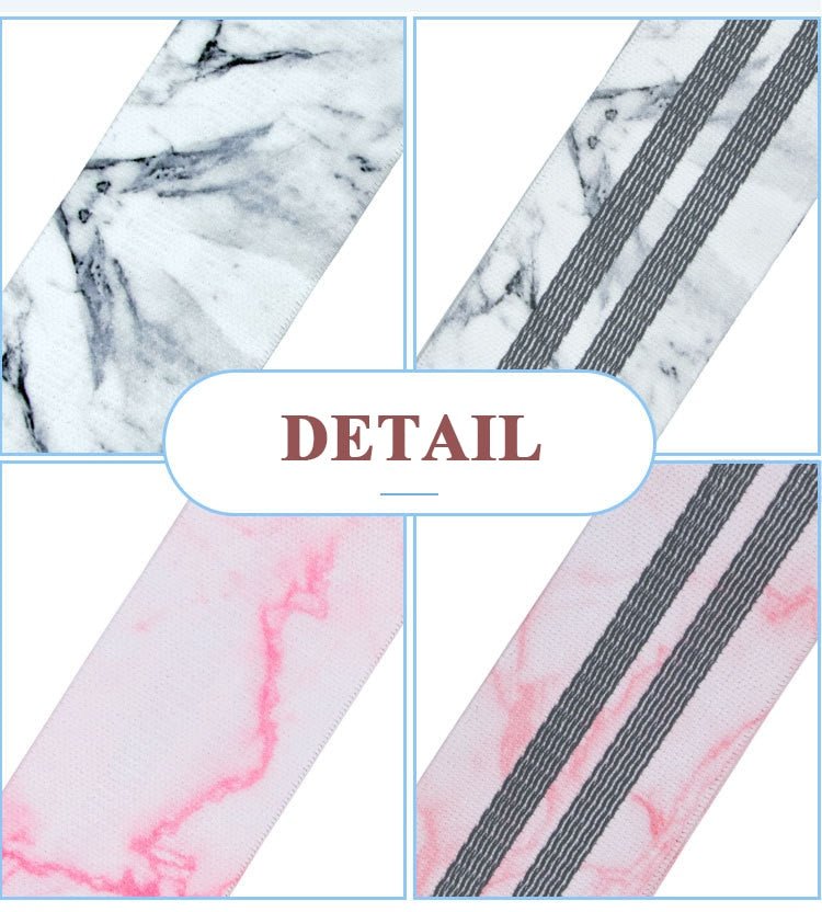 Resistance Bands Set Fitness Exercise Elastic Booty Bands Logo Training Workout Sport Yoga Strength Gym Equipment - Yallafit 0