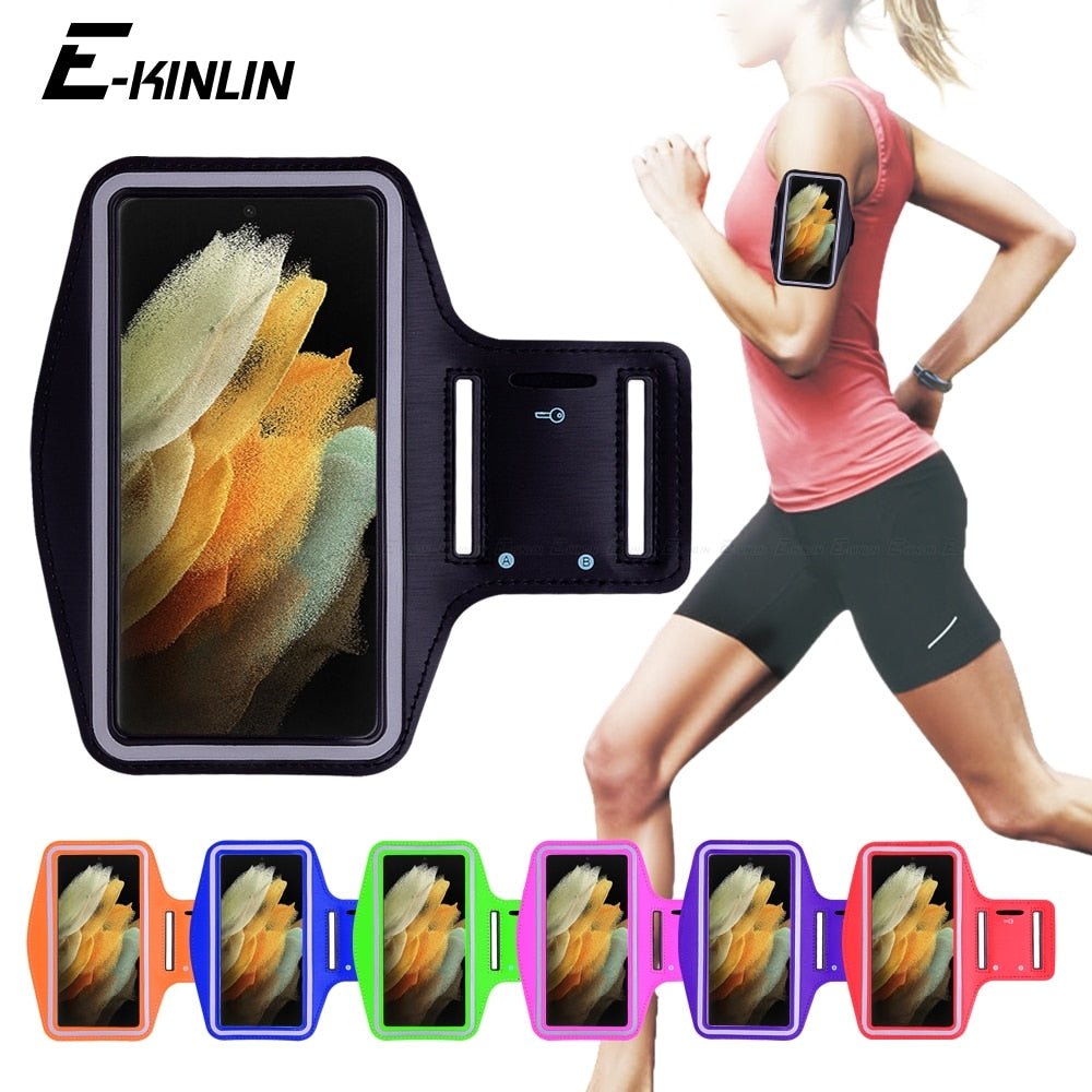 Running Cycling Sport Phone Bag Cover For Samsung Galaxy S23 S10e S10 S22 S20 S21 Ultra FE Note 20 10 Plus Lite 5G Arm Band Case - Yallafit