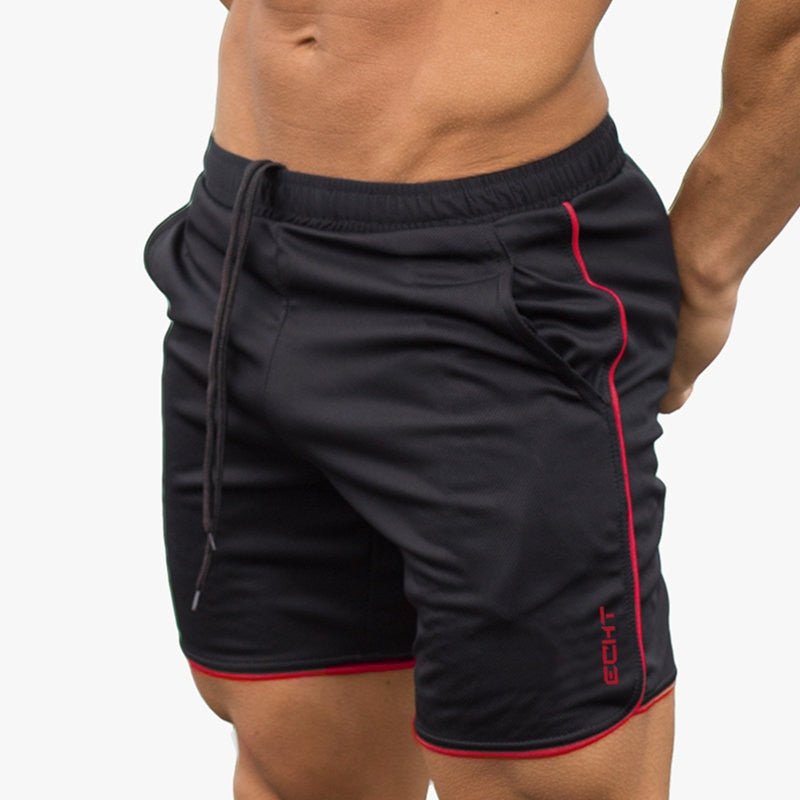 Running Sporty Shorts Mens Casual Short Pants Male Summer Breathable Mesh Cool Bermuda Gyms Fitness Bodybuilding Beach Shorts - Yallafit 0