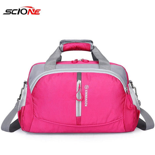 Scione Top Nylon Waterproof Sports gym Bag with Shoe Compartment Women Men For Gym Fitness Training Yoga Bolsa Sac De Sport - Yallafit 0